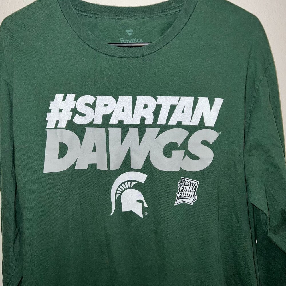 NCAA Michigan State University final four shirt